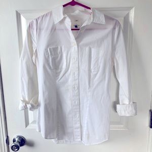 White button down shirt
